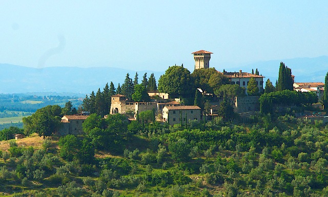Chianti castle